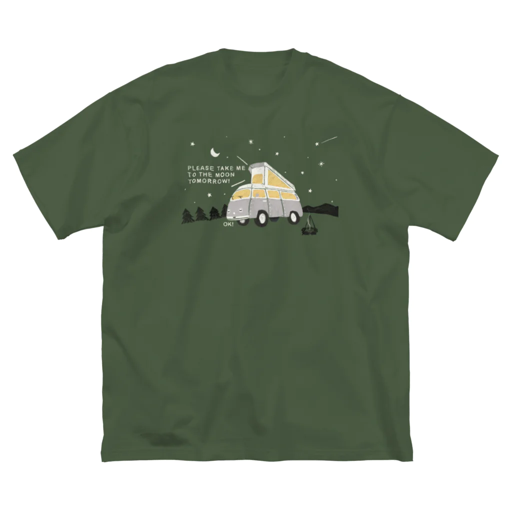 kiki25のキャンピングカーとgo to the moon! Big T-Shirt