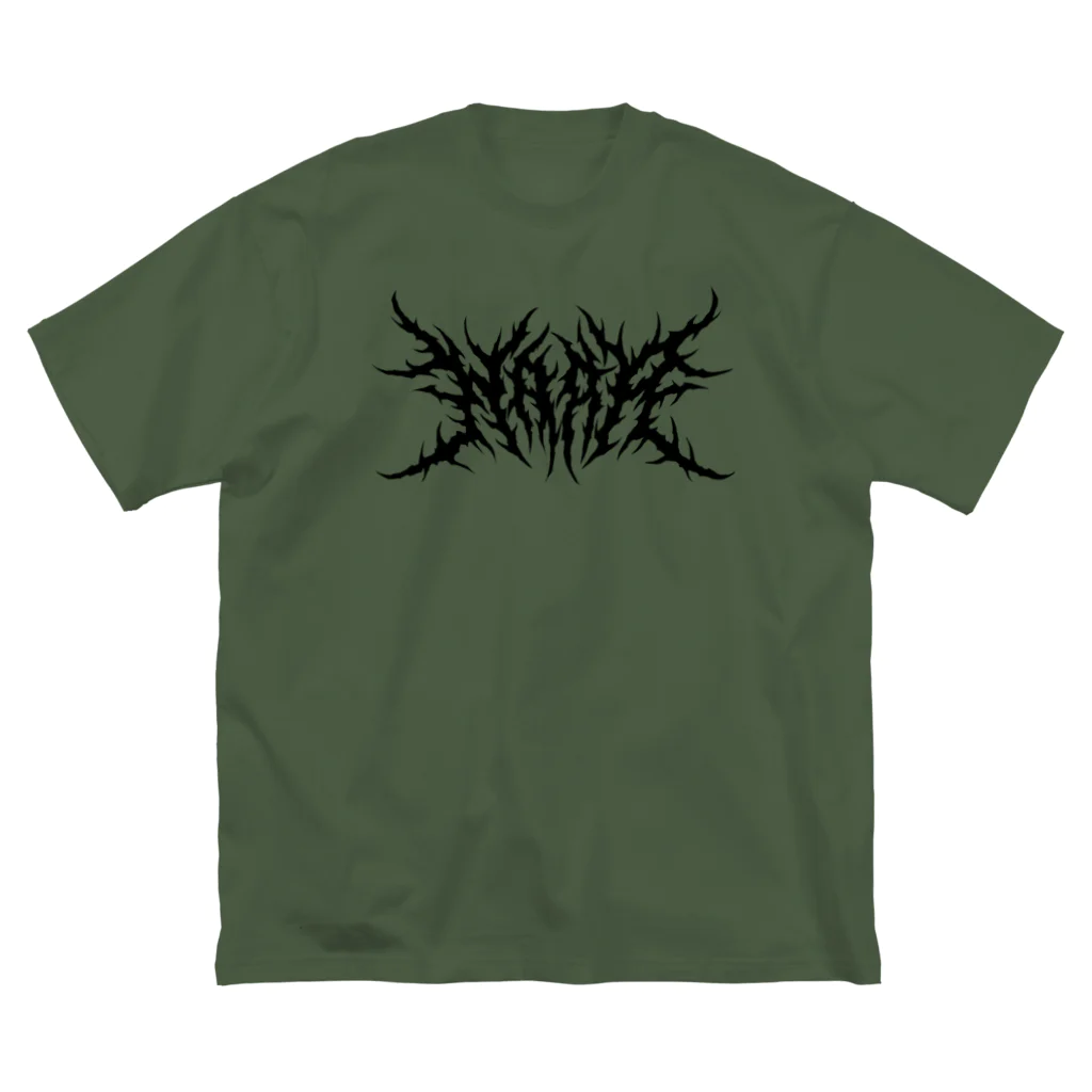 Toshihiro Egawa Artのデスメタル奈良/ DEATH METAL NARA ビッグシルエットTシャツ