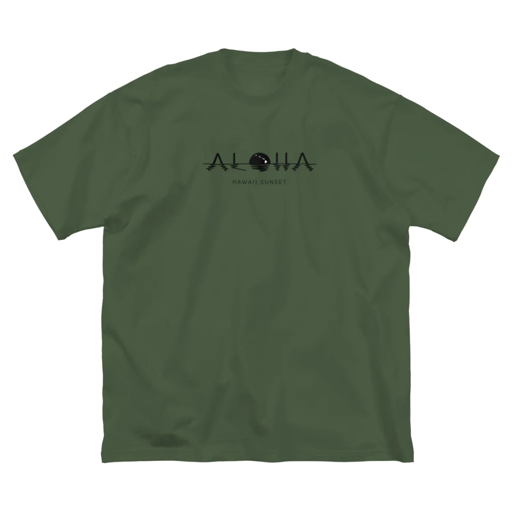 ALOHAのハワイのサンセット Big T-Shirt