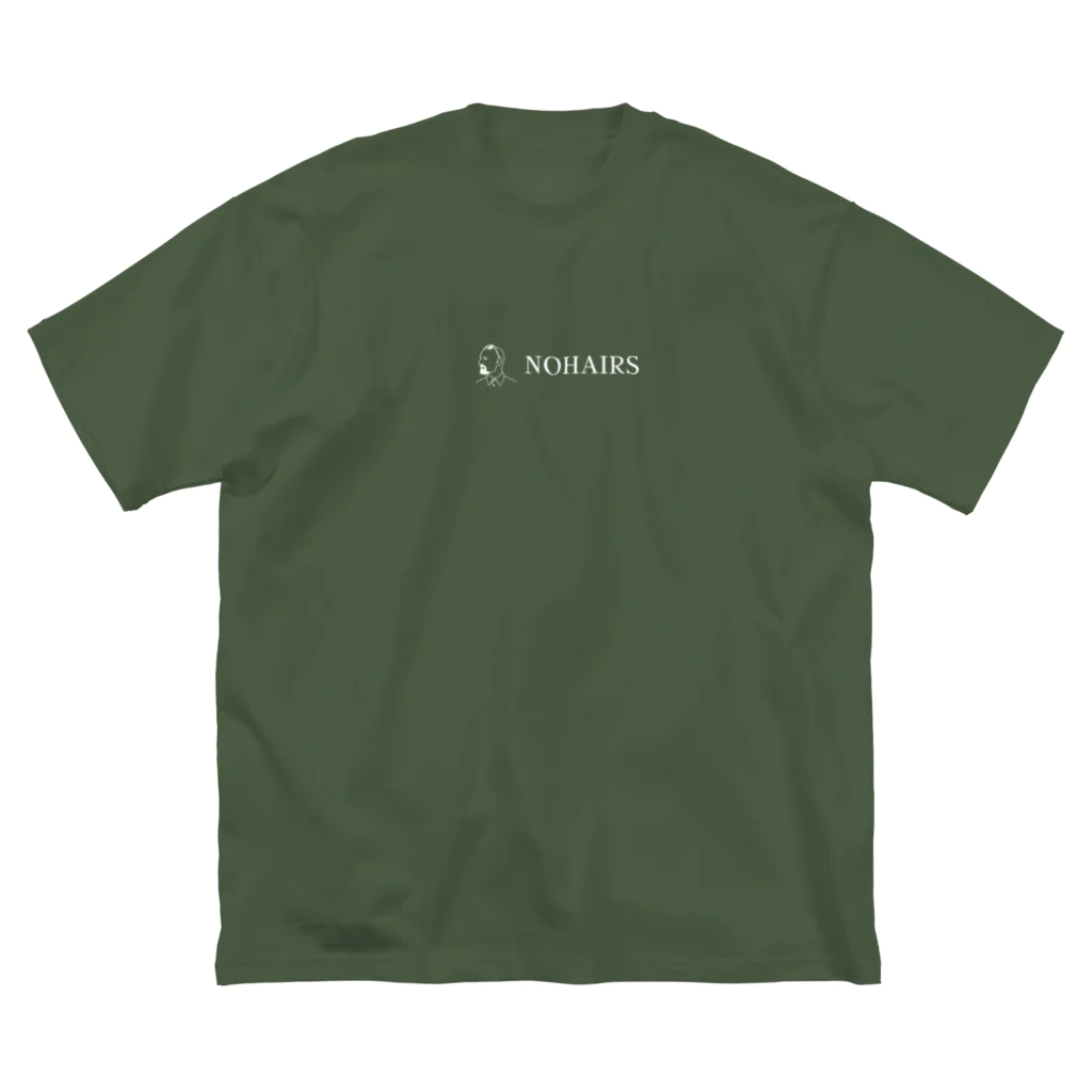 NOHAIRSのNOHAIRSホワイトロゴシリーズ Big T-Shirt