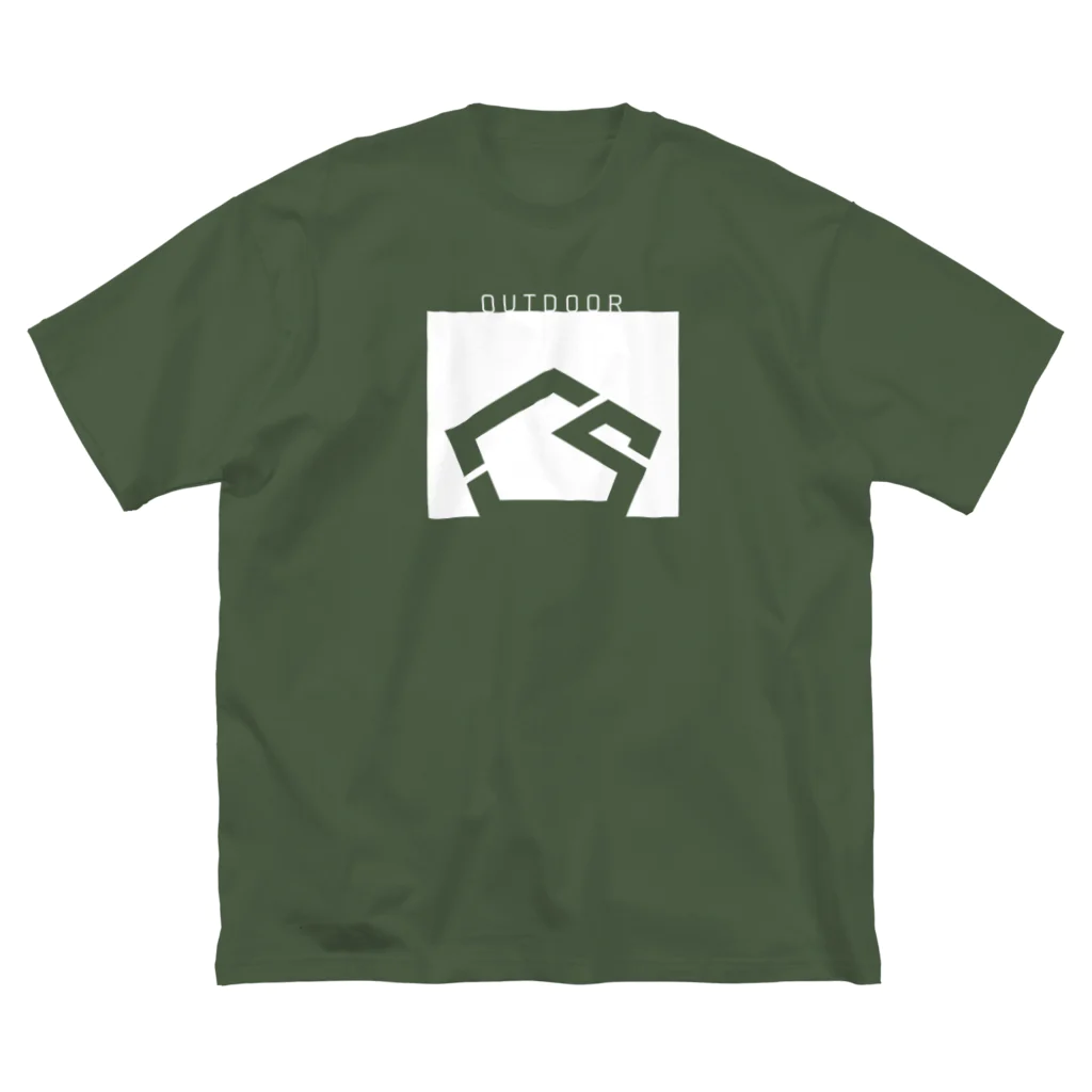 いとこ会のOUTDOOR　Tシャツ 루즈핏 티셔츠