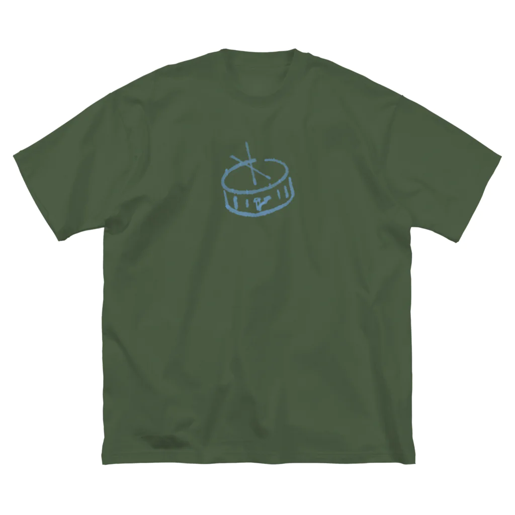 OSHIYOMANの小太鼓 スネアドラム Kleine Trommel / Snare Drum ビッグシルエットTシャツ