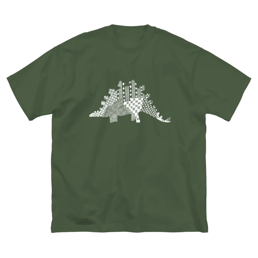 新谷べにのステゴサウルス Big T-Shirt