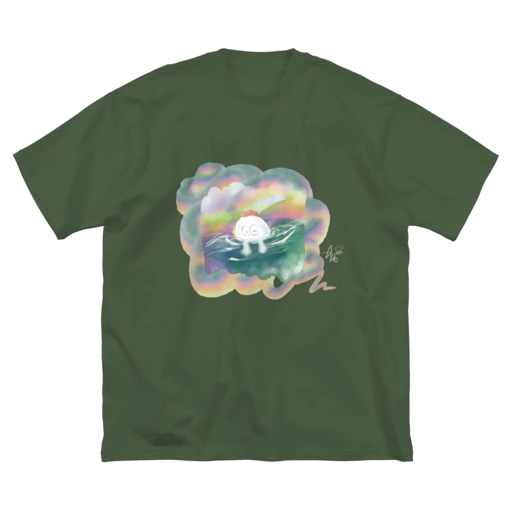 アゲアゲ↑↑ボーイfromアゲアゲカメラのWarm Snow Big T-Shirt