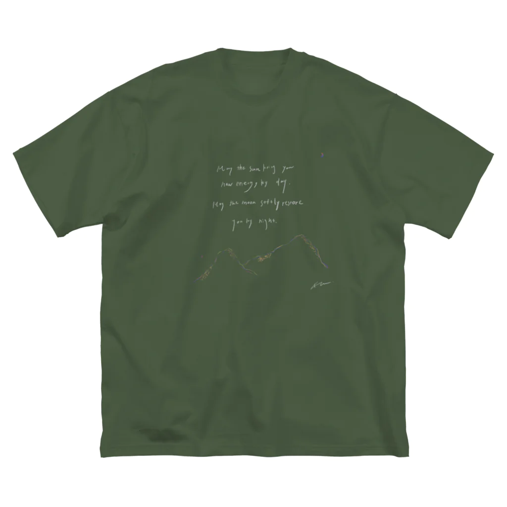 kkotomiiのMountain ビッグシルエットTシャツ