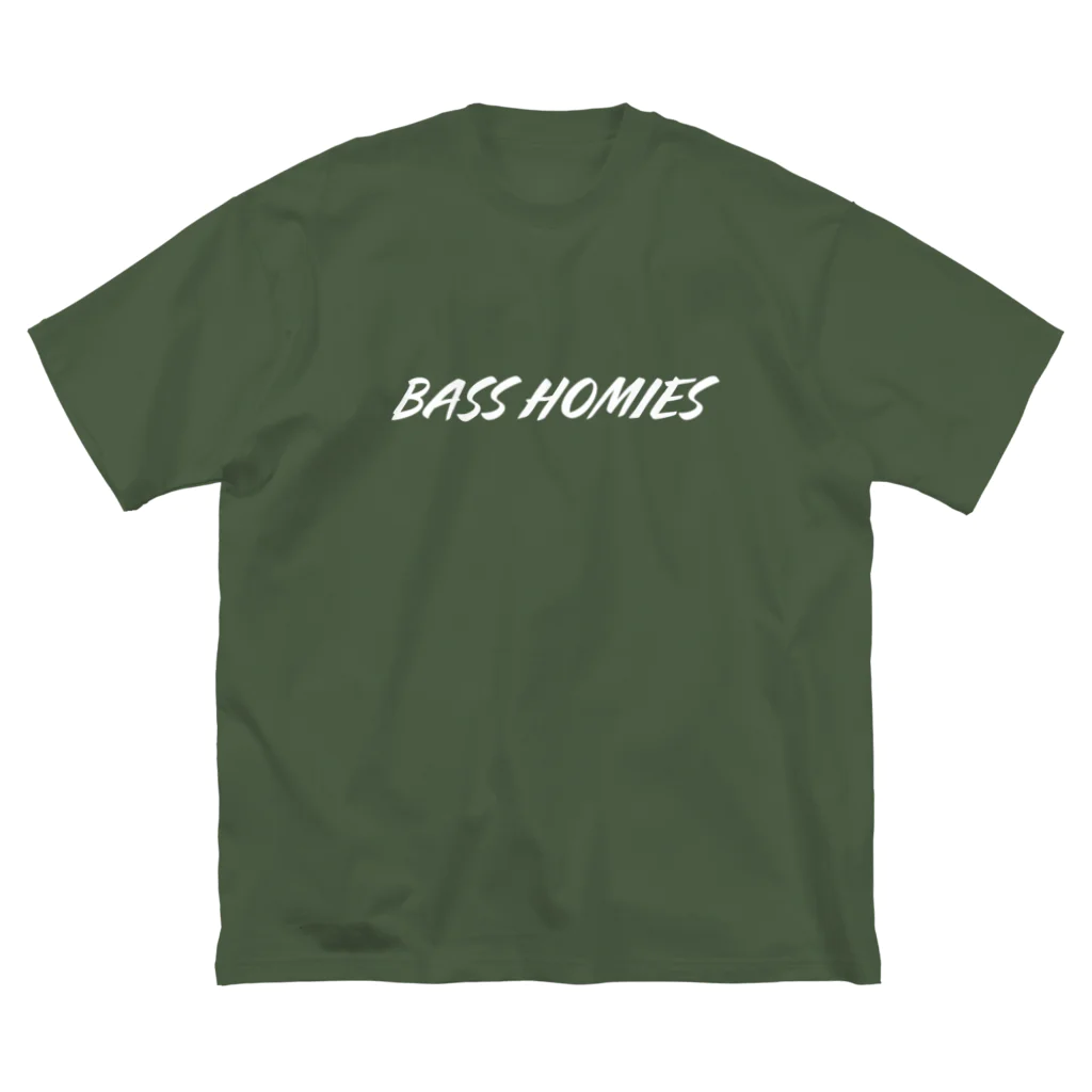 BASSHOMIESのBASSHOMIES(バスホーミーズ)ブラックバスの口 ビッグシルエットTシャツ