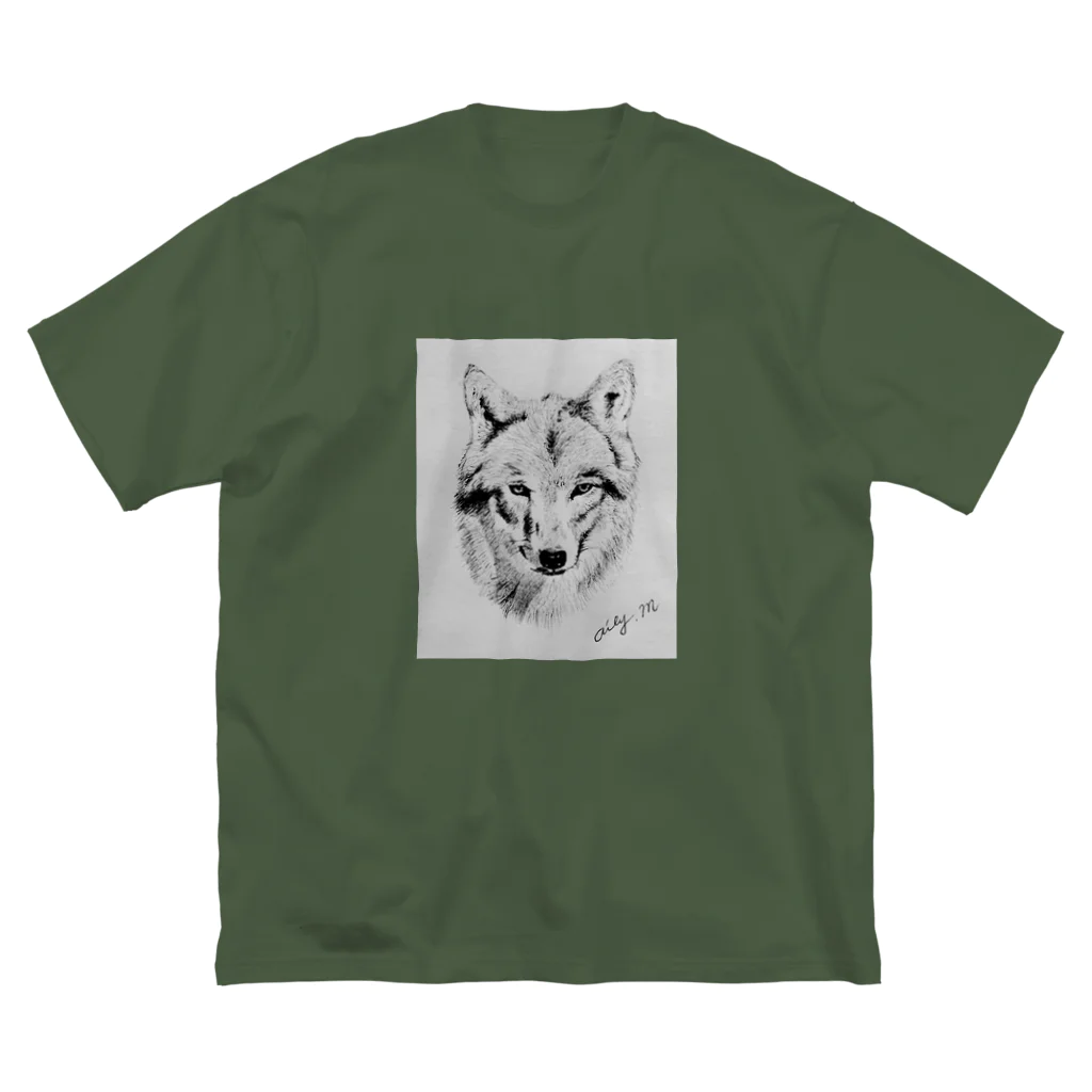 liofyのLonely eyes Big T-Shirt