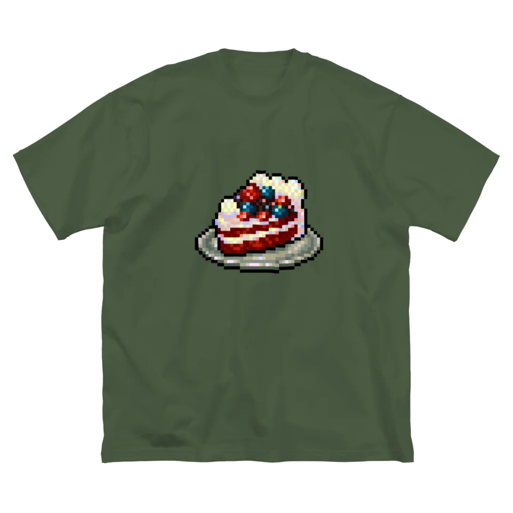 どっと屋のレッドベルベットケーキ ビッグシルエットTシャツ