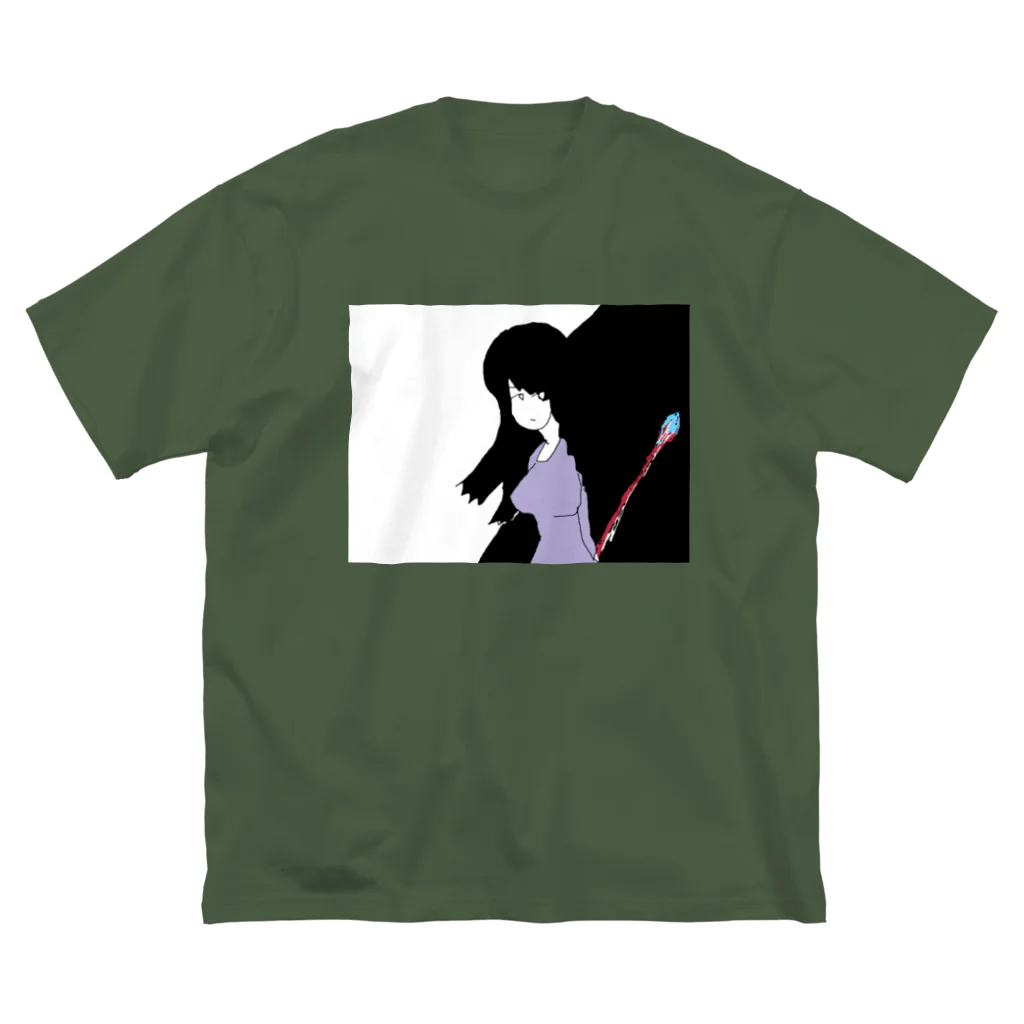 水草の魔女03 ビッグシルエットTシャツ