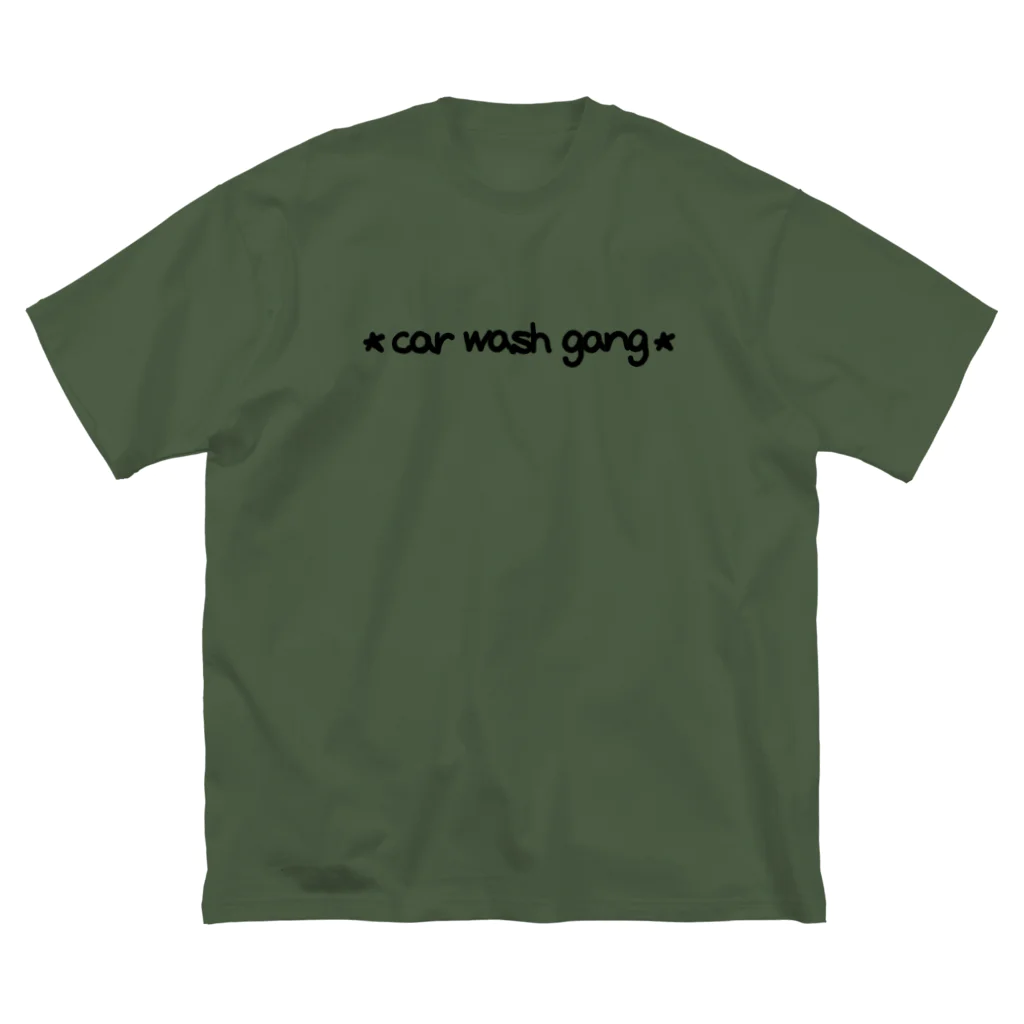 car wash gang SUZURI店のTAGB ビッグシルエットTシャツ