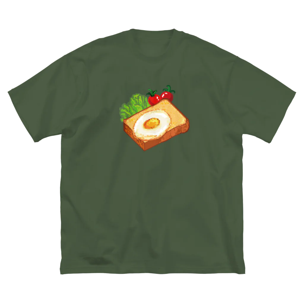 Wonder Bird Forestのピクセル・目玉焼きトースト Big T-Shirt