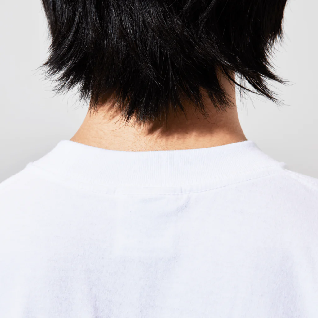 川越スカラ座の1000円の寄付・川越スカラ座（白） Big T-Shirt :back of the neck