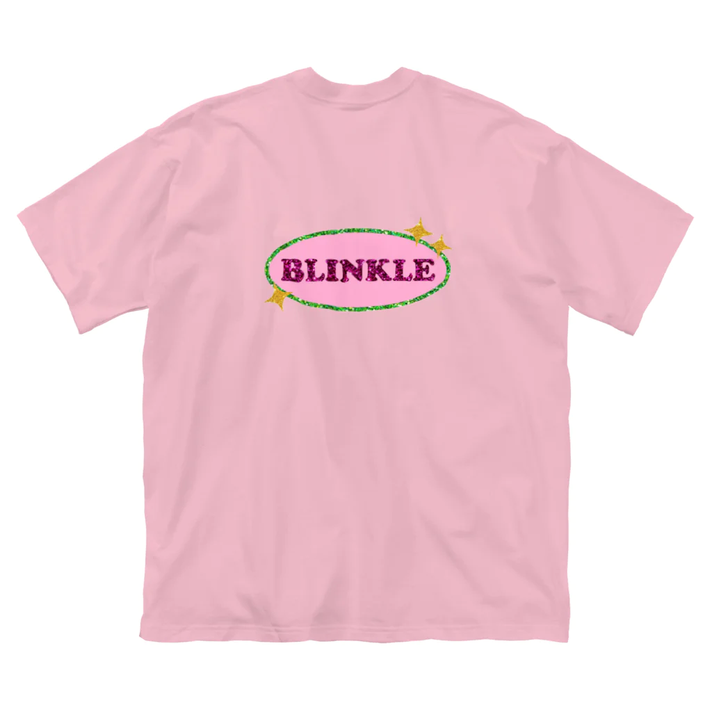 BLINKLE のKirakiraロゴ ビッグシルエットTシャツ