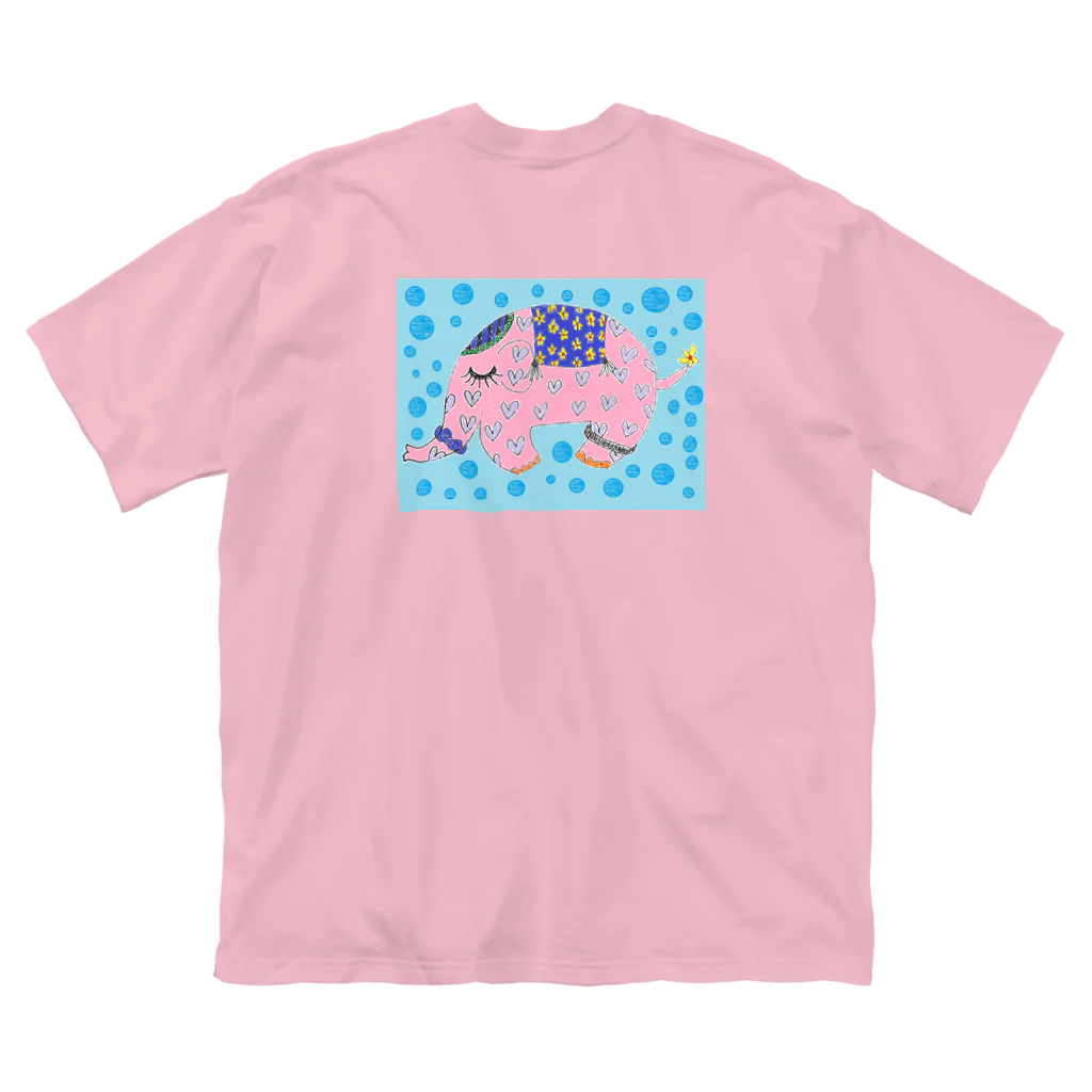 ピンクの象のピンクの象 Big T-Shirt