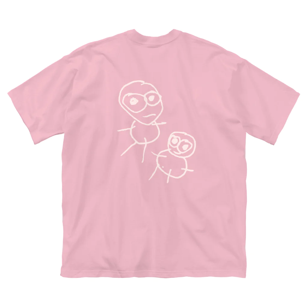  ぽにぽに通信ショップのこどもが描いた絵の服 Big T-Shirt