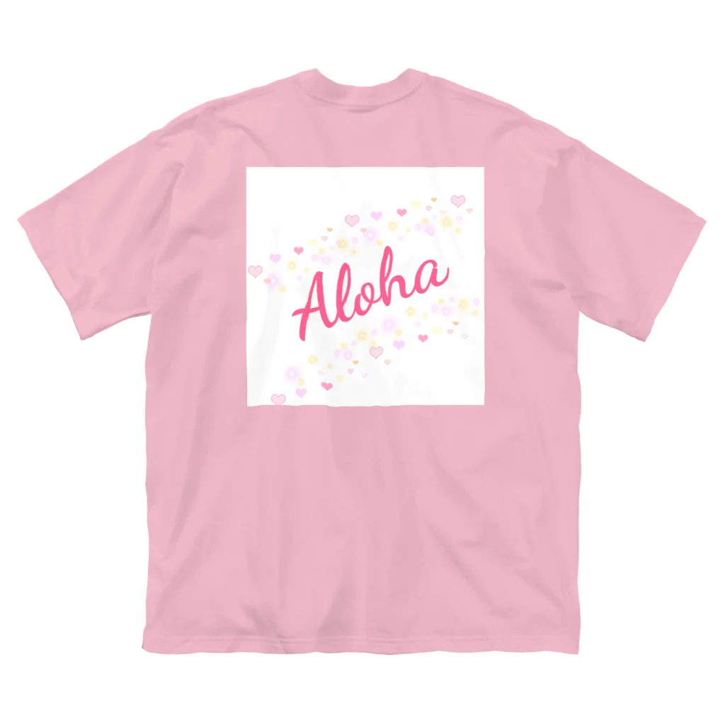 a♡のAloha ビッグシルエットTシャツ