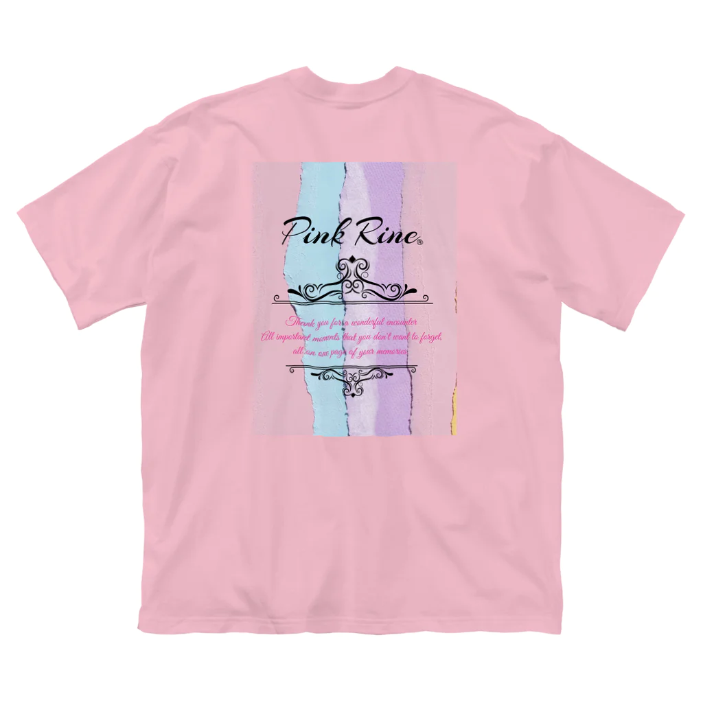 【Pink Rine】の【Pink Rine】オリジナル ビッグシルエットTシャツ