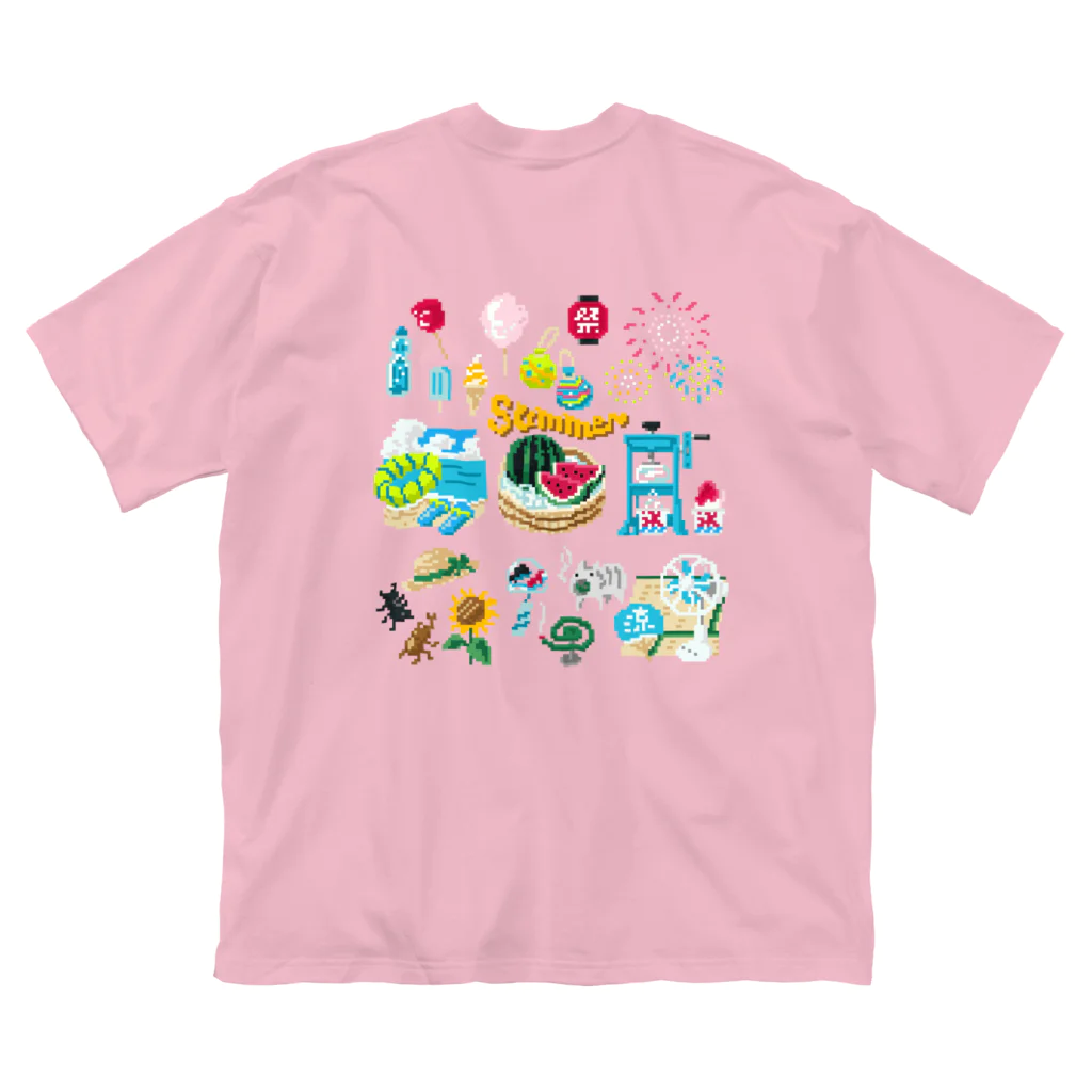 すとろべりーガムFactoryの【バックプリント】 ドットSummer no.2 Big T-Shirt