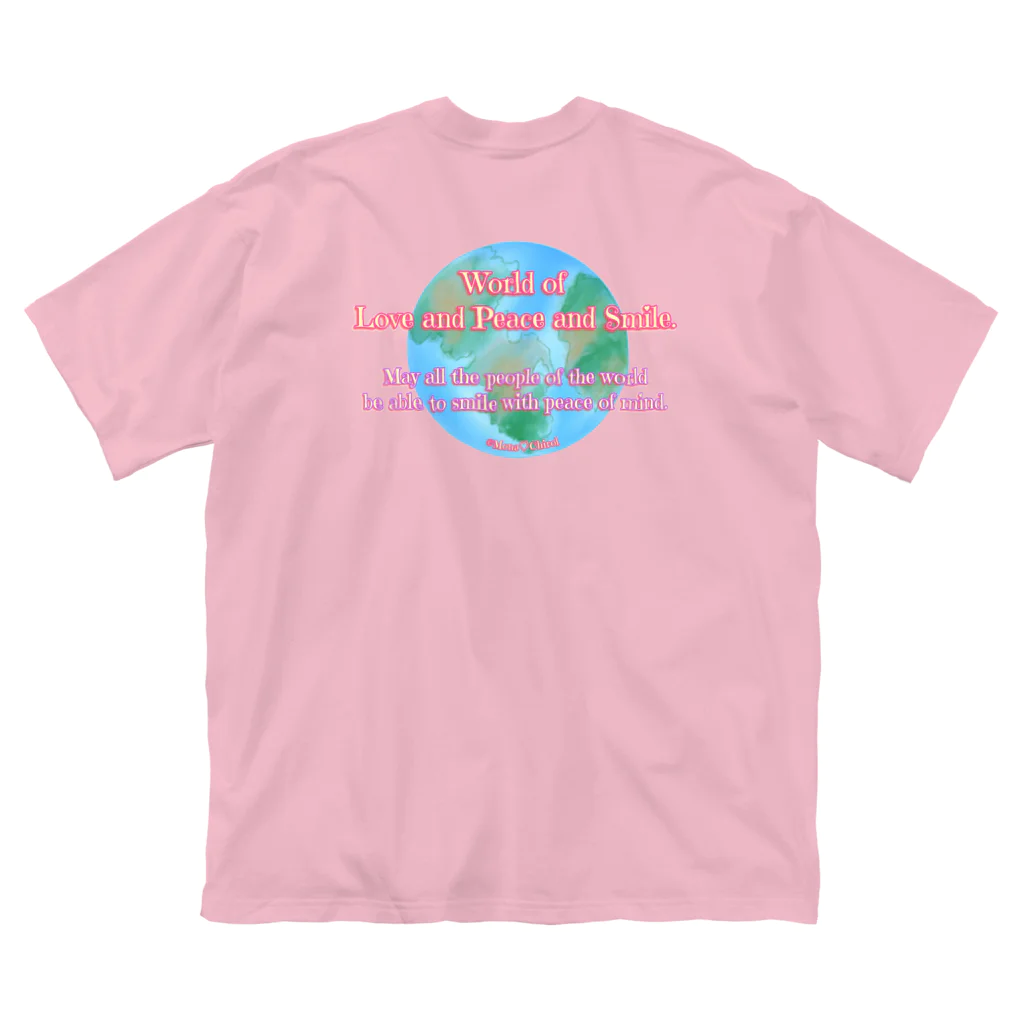 Mona♡ChirolのWorld of Love＆Peace＆SmileーPink Vol.4ー Big T-Shirt