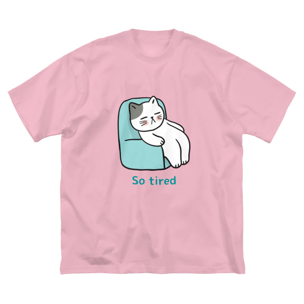 LoveAnimalの猫 So tired Big T-Shirt