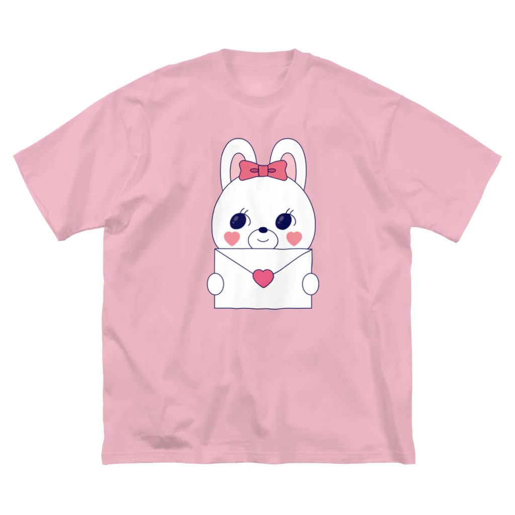 きっちゃんのときめきショップのラブレター ビッグシルエットTシャツ