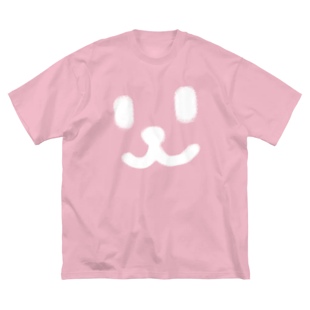 週刊少年ライジングサンズのSmile Face White ビッグシルエットTシャツ