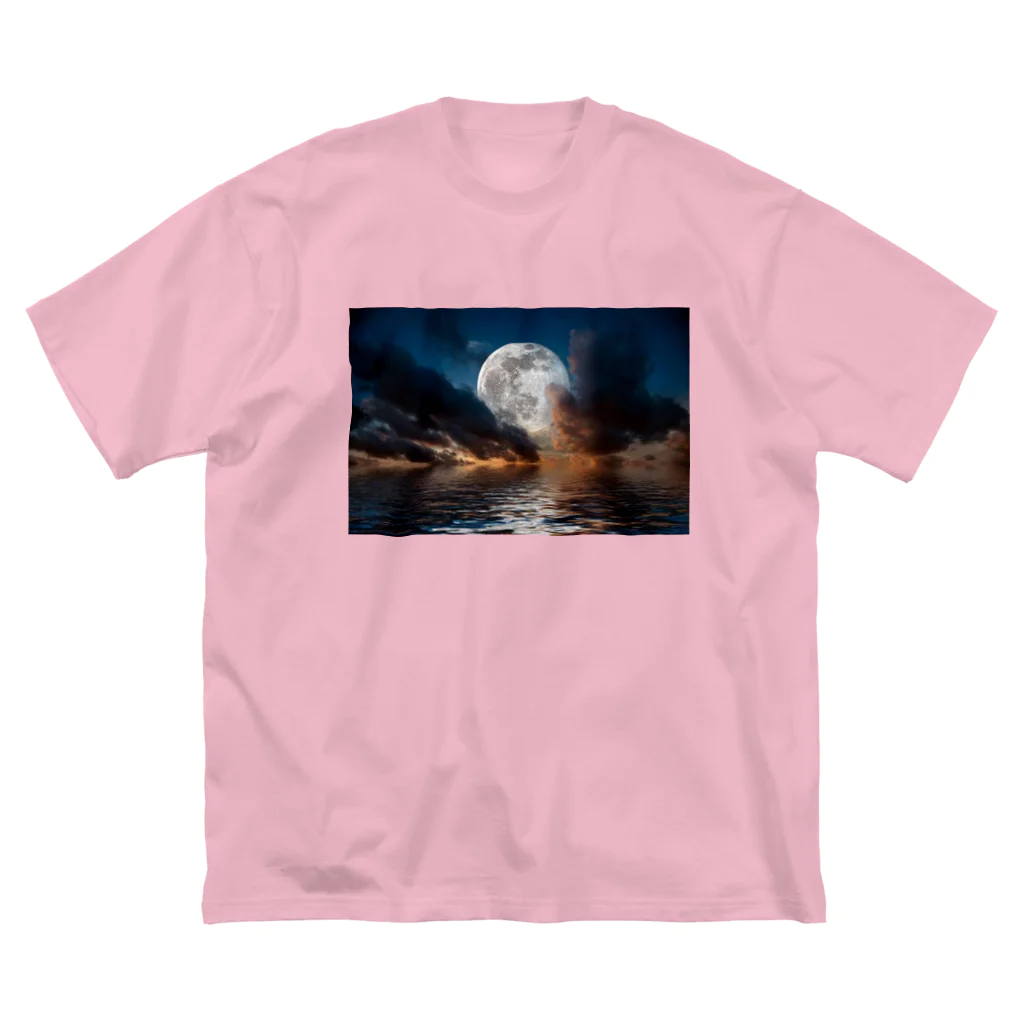 タツノオトシゴローズのthe moon no.2 ビッグシルエットTシャツ
