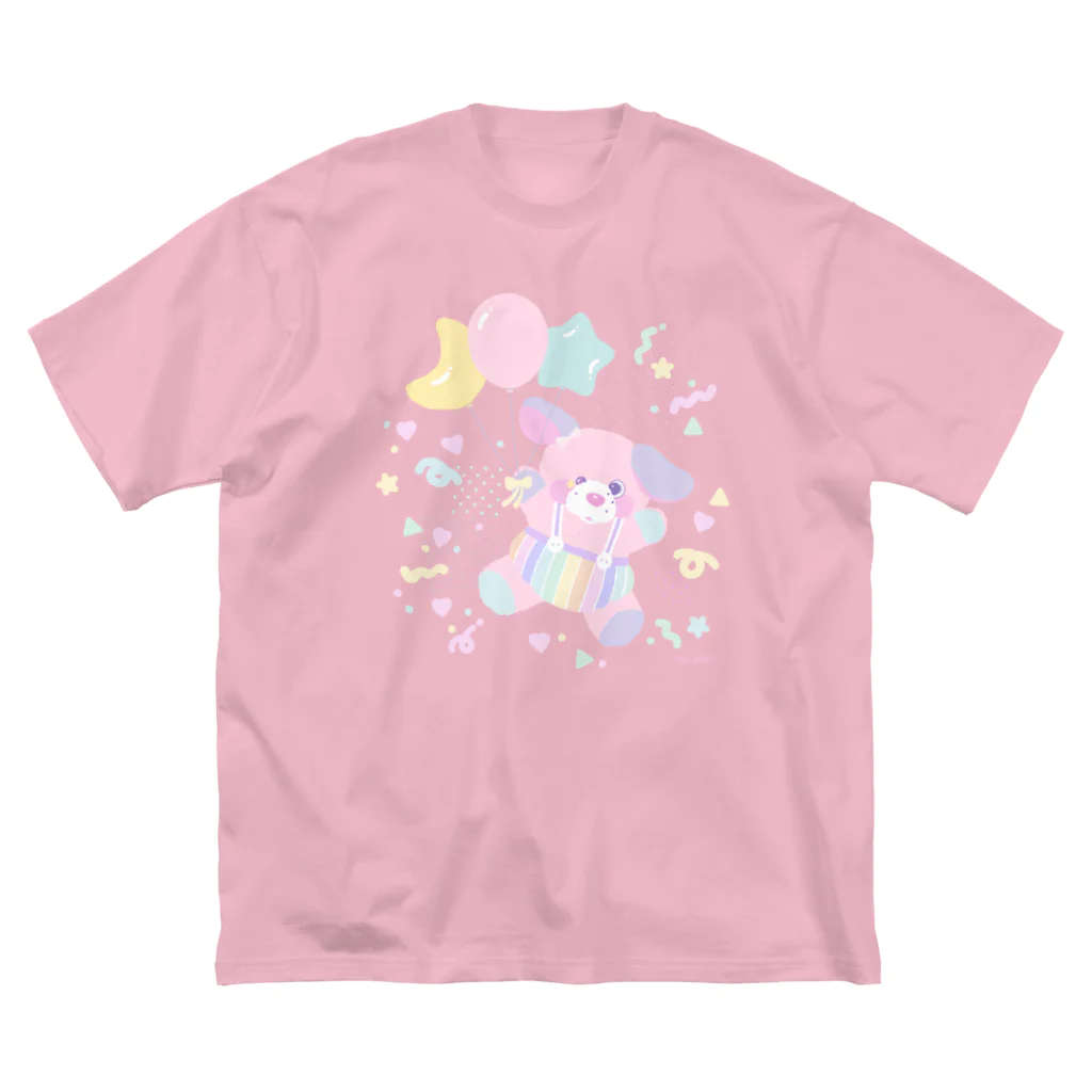 Spank!の80’s Fancy びっくり犬ちゃん Big T-Shirt