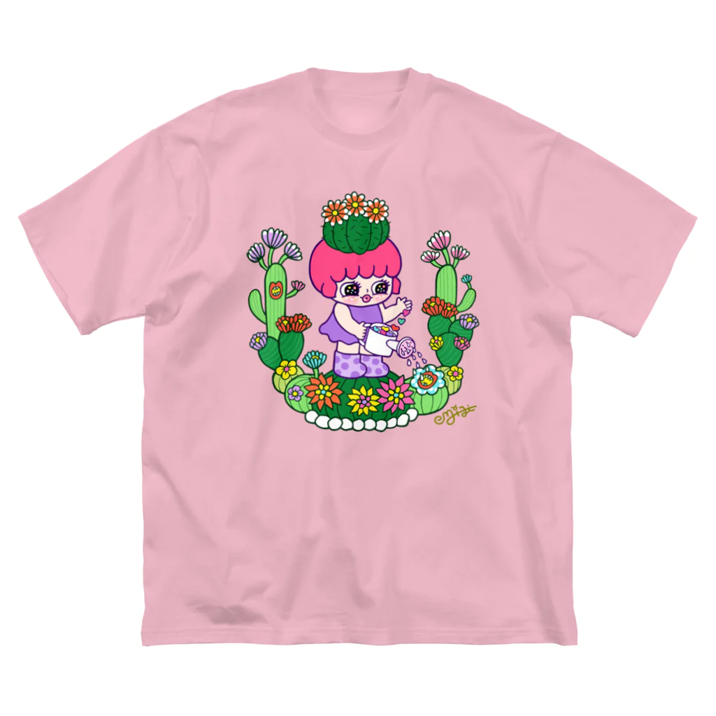 ミジワールドSUZURIショップのサボテン畑 Big T-Shirt