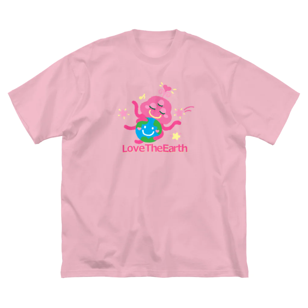 雁花工房（寄付アイテム販売中です）のLove The Earth Big T-Shirt