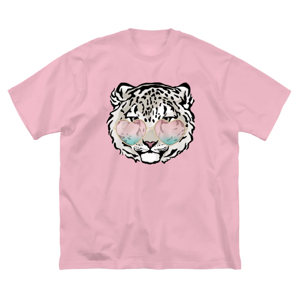 LaminaのSnow Leopard ビッグシルエットTシャツ