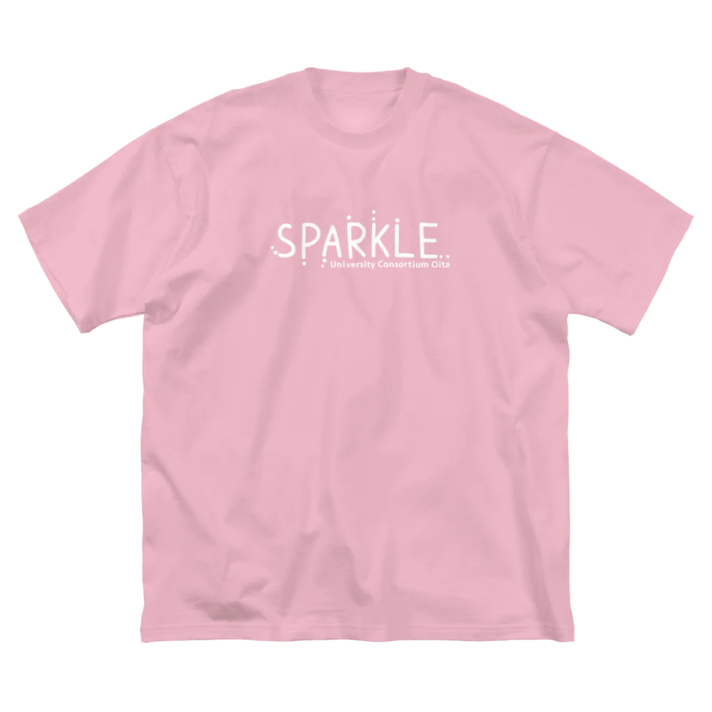 SPARKLEのSPARKLE-ドロップス shiro ビッグシルエットTシャツ