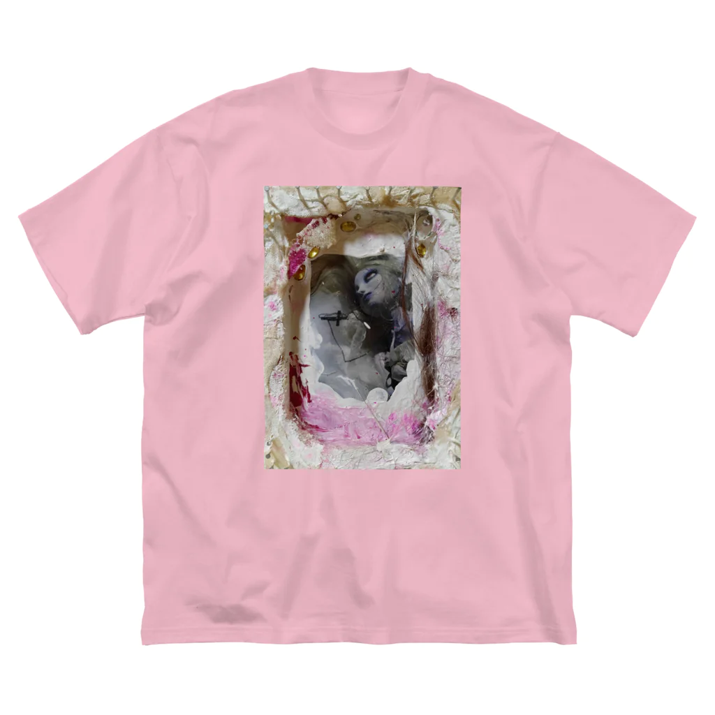 Yuko's small roomの「snow01」 ビッグシルエットTシャツ