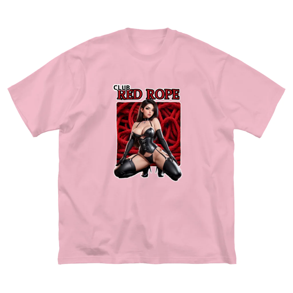 Donky GoriのClub Red Rope Big T-Shirt