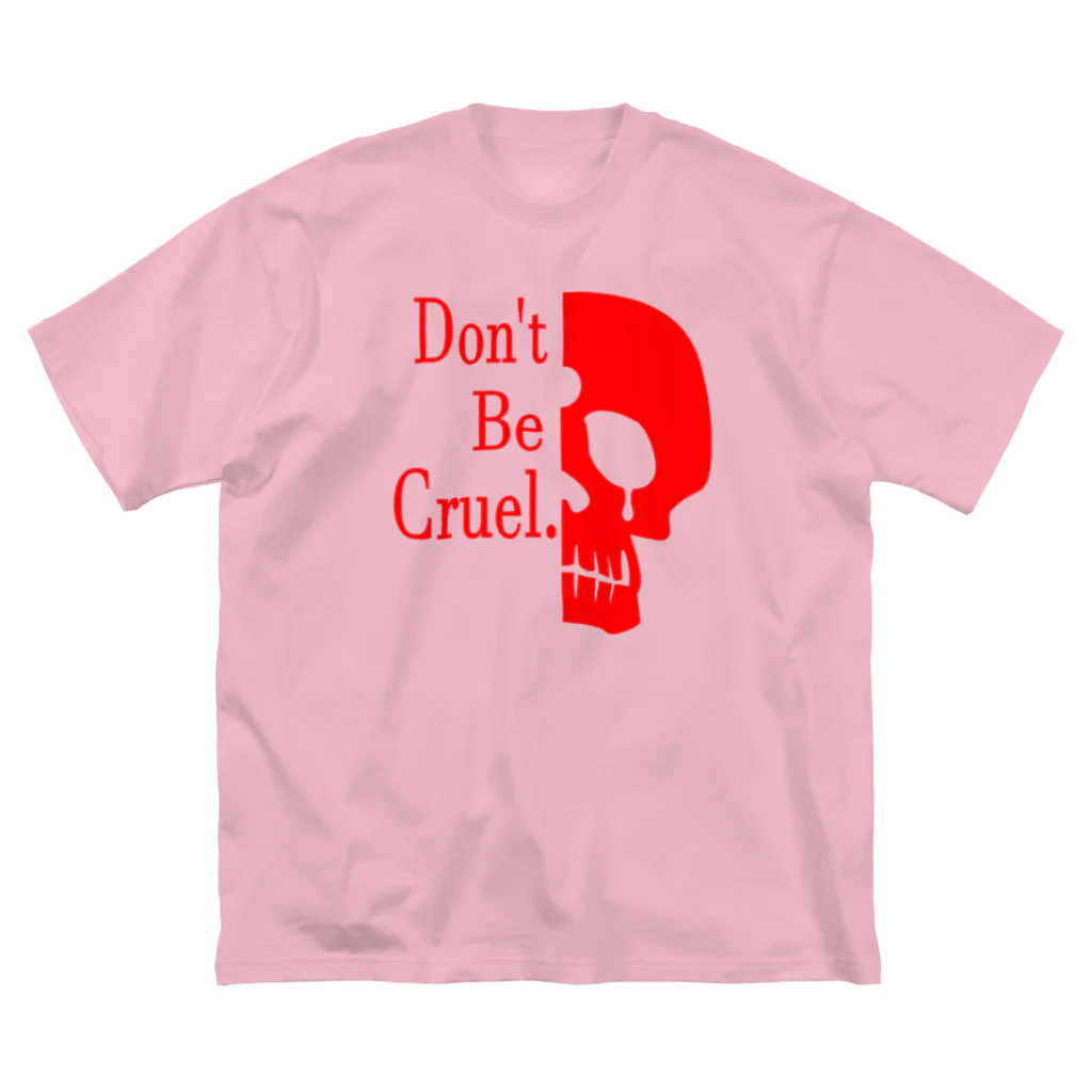 『NG （Niche・Gate）』ニッチゲート-- IN SUZURIのDon't Be Cruel.(赤) ビッグシルエットTシャツ