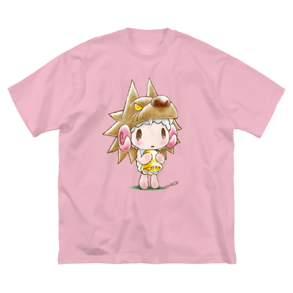 CHAX COLONY imaginariの【各20点限定】がおくんのかわをかぶっためぇめぇさん(＃1) ビッグシルエットTシャツ