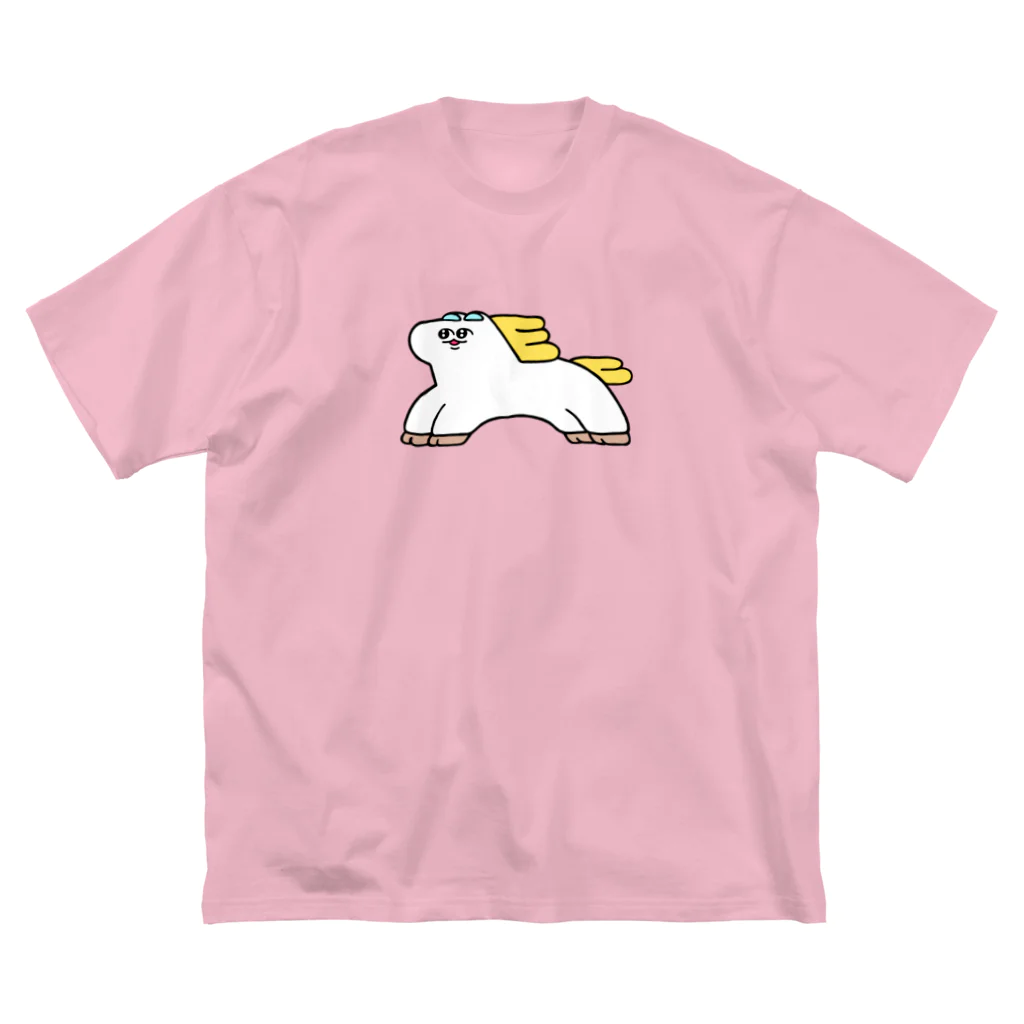 ヒグチキョウカのうま ビッグシルエットTシャツ