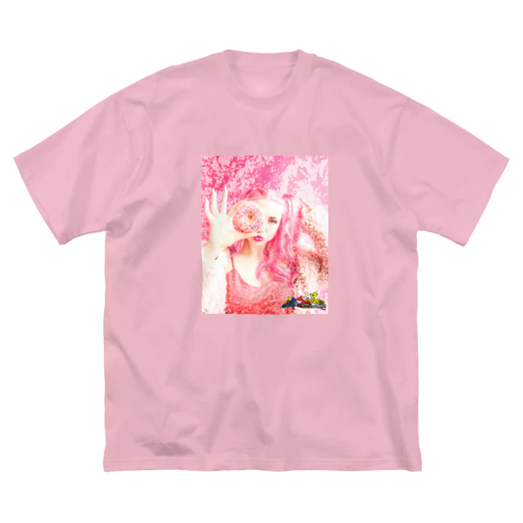 さくら5さいのpink01 ビッグシルエットTシャツ