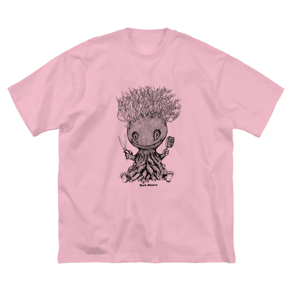  Dark blancoのDark blanco "Monster 17" ビッグシルエットTシャツ