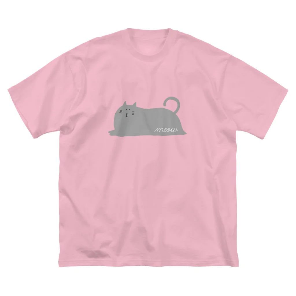 shiosonのしお村のゆるっと猫 ビッグシルエットTシャツ