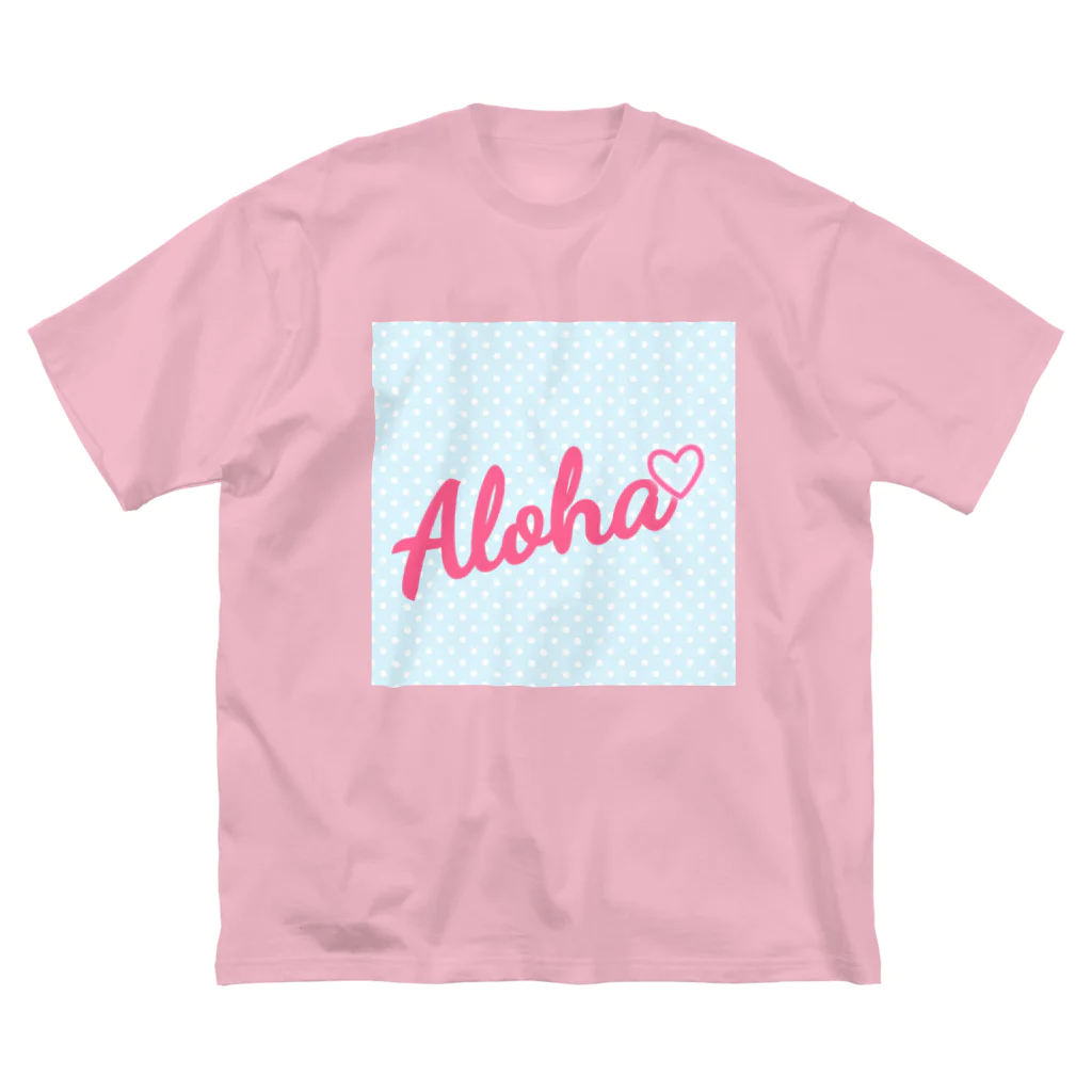 a♡のAloha ビッグシルエットTシャツ