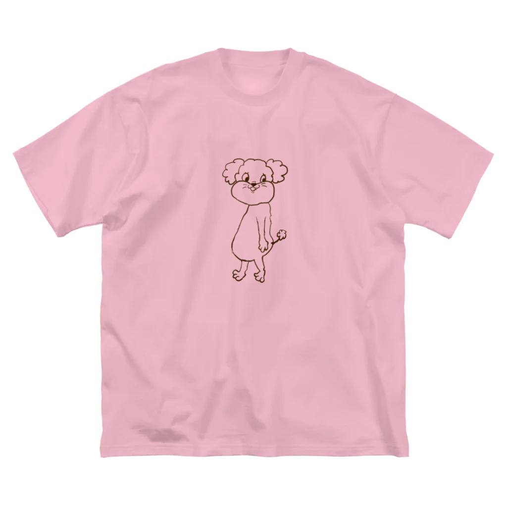 ねこぜや のプードル Big T-Shirt