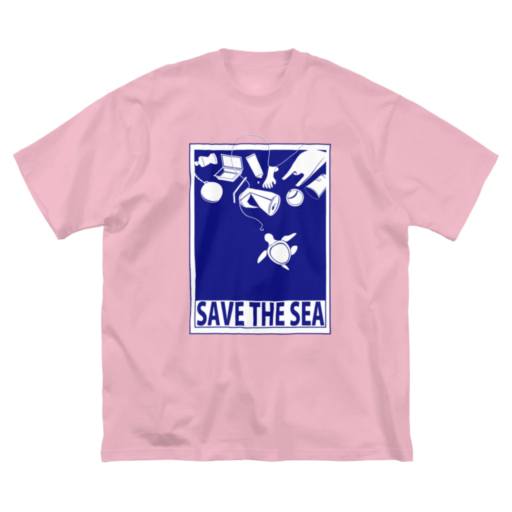 ナントカのSAVE THE SEA Big T-Shirt