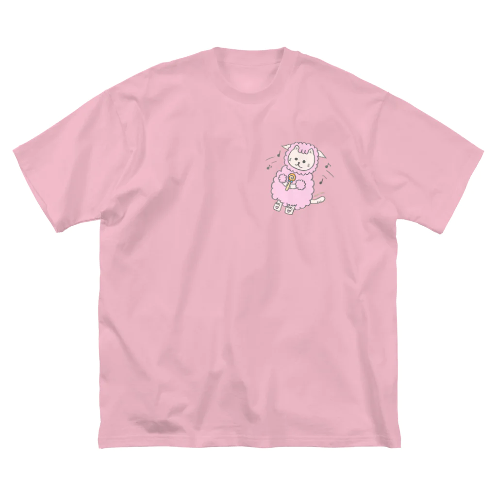 apociaoの羊猫のキャンディちゃん Big T-Shirt