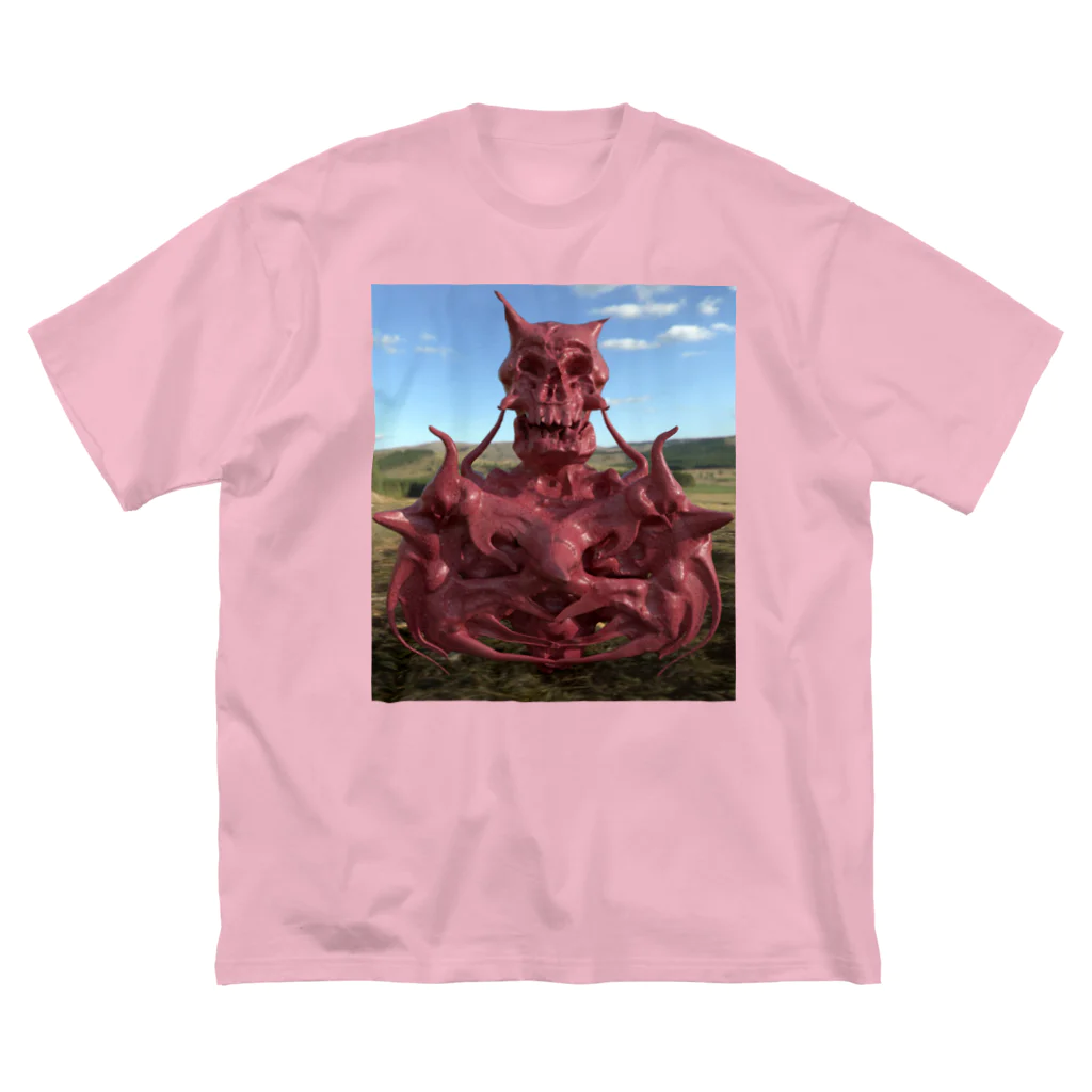 PINKMANのonigadeta ビッグシルエットTシャツ