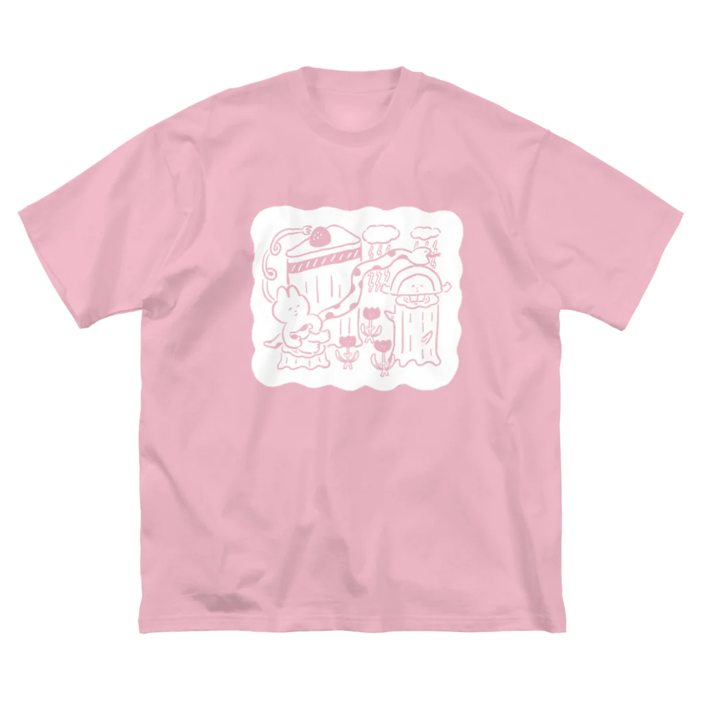 おかだひろみ の へんてこランドSHOPの昨日見た夢 ビッグシルエットTシャツ