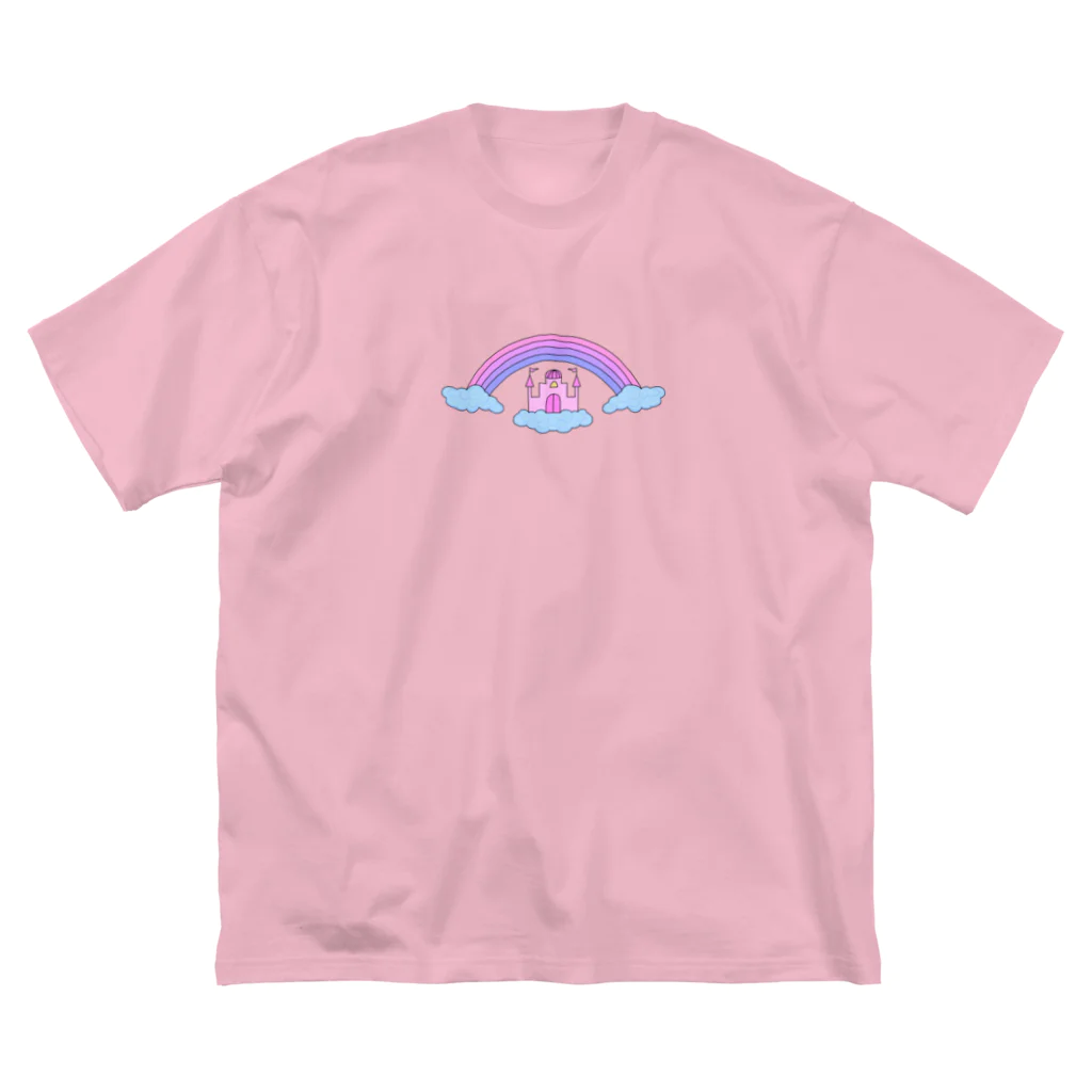 the-alien-clubのa secret castle ビッグシルエットTシャツ