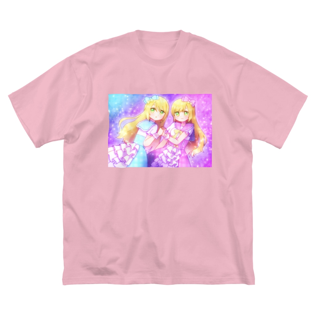 ゆめかわ双子ちゃん Big T Shirts By かわいいもののおみせ いそぎんちゃく Isoginchaku2go Suzuri