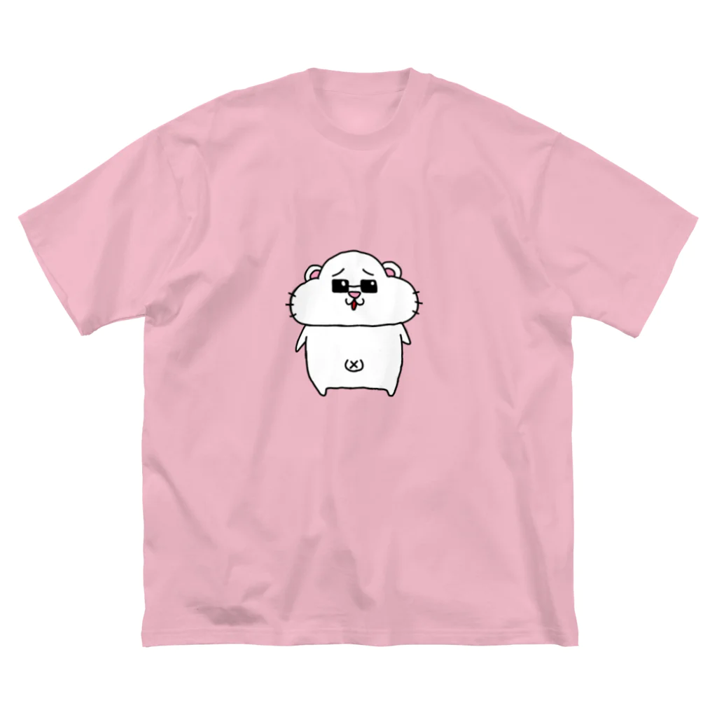 ひもとキャラクターズショップのひもにゃん 通常ver. ビッグシルエットTシャツ