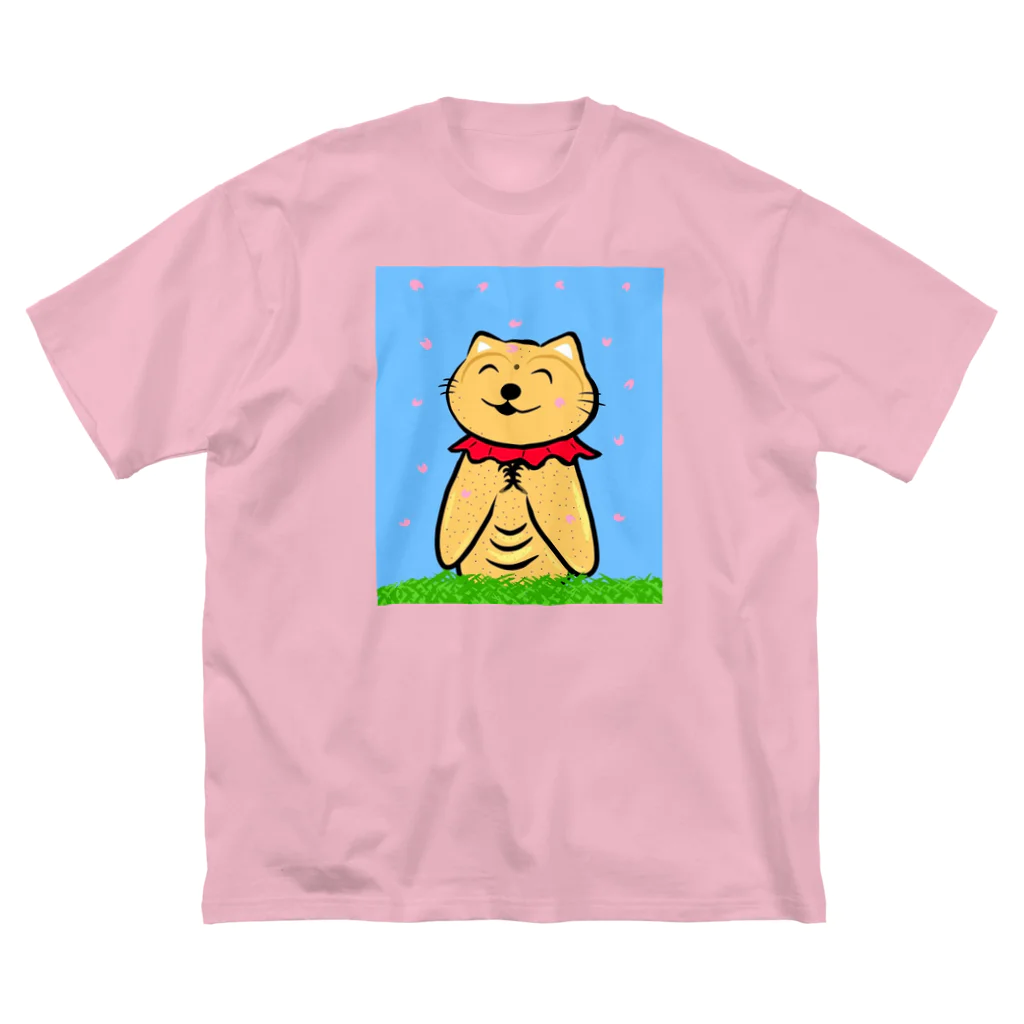日々好日屋2号店の猫地蔵 Big T-Shirt